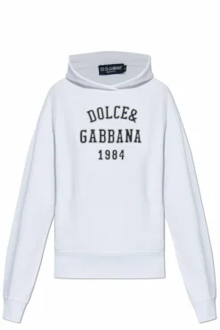 Dolce & Gabbana BIAŁY Bluza z logo