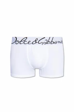 Dolce & Gabbana BIAŁY Bokserki z logo