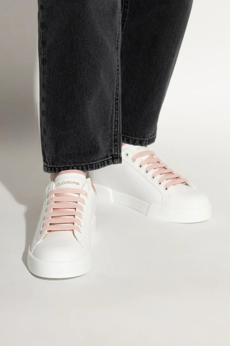 Dolce & Gabbana BIAŁY Buty sportowe `Portofino`