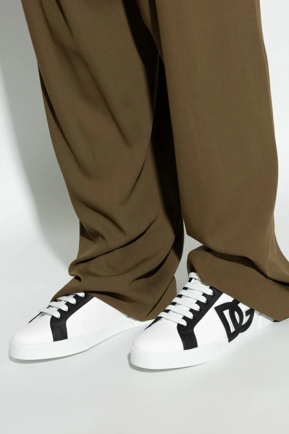 Dolce & Gabbana BIAŁY Buty sportowe `Portofino`