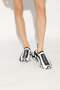 Dolce & Gabbana BIAŁY Buty sportowe ‘Stretch’