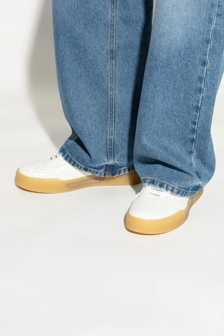 Dolce & Gabbana BIAŁY Buty sportowe z logo