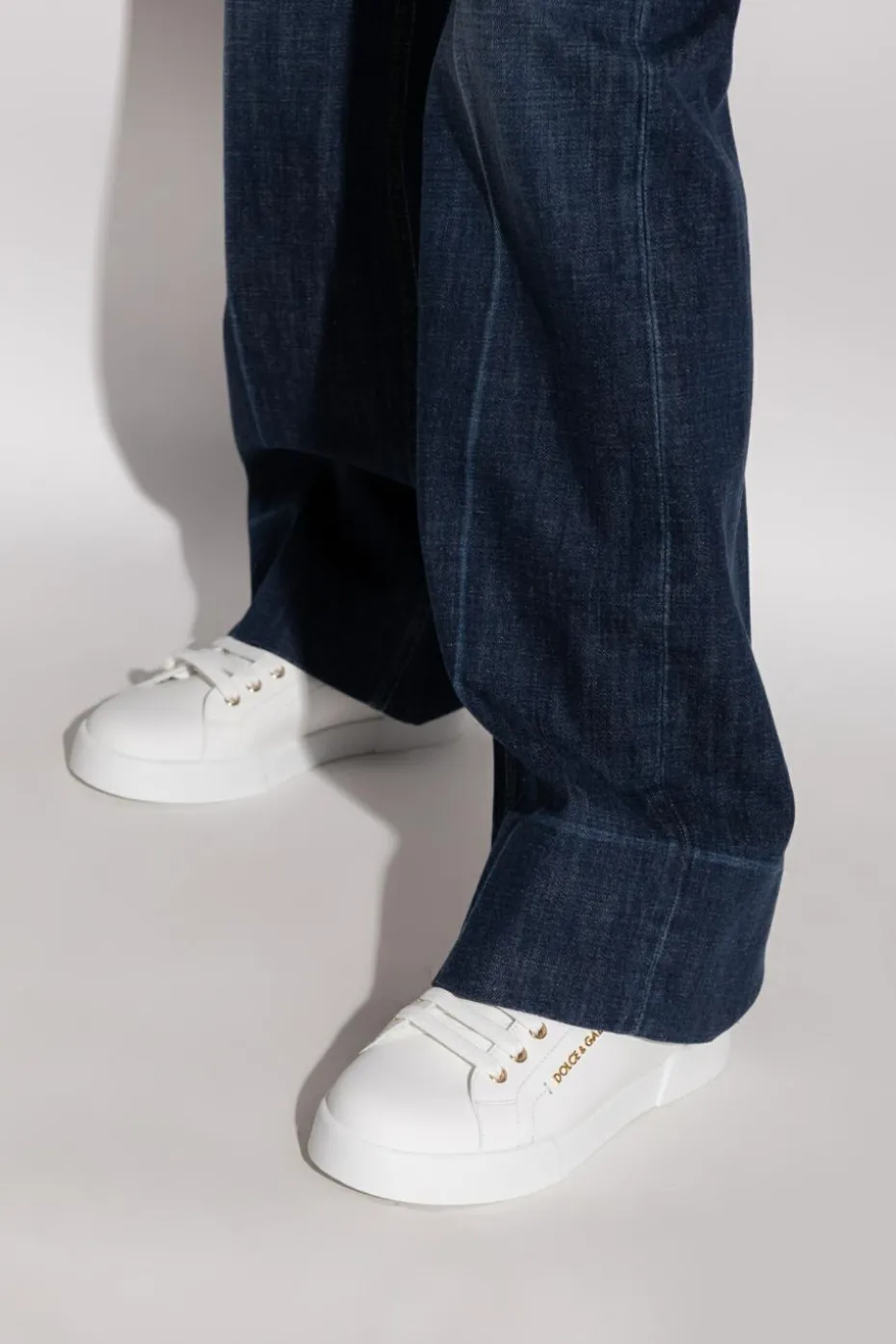 Dolce & Gabbana BIAŁY Buty sportowe `Portofino`