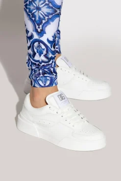 Dolce & Gabbana BIAŁY Buty sportowe ‘New Roma’
