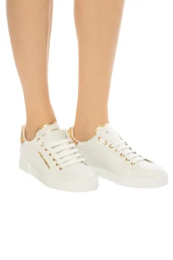 Dolce & Gabbana BIAŁY Buty sportowe z logo