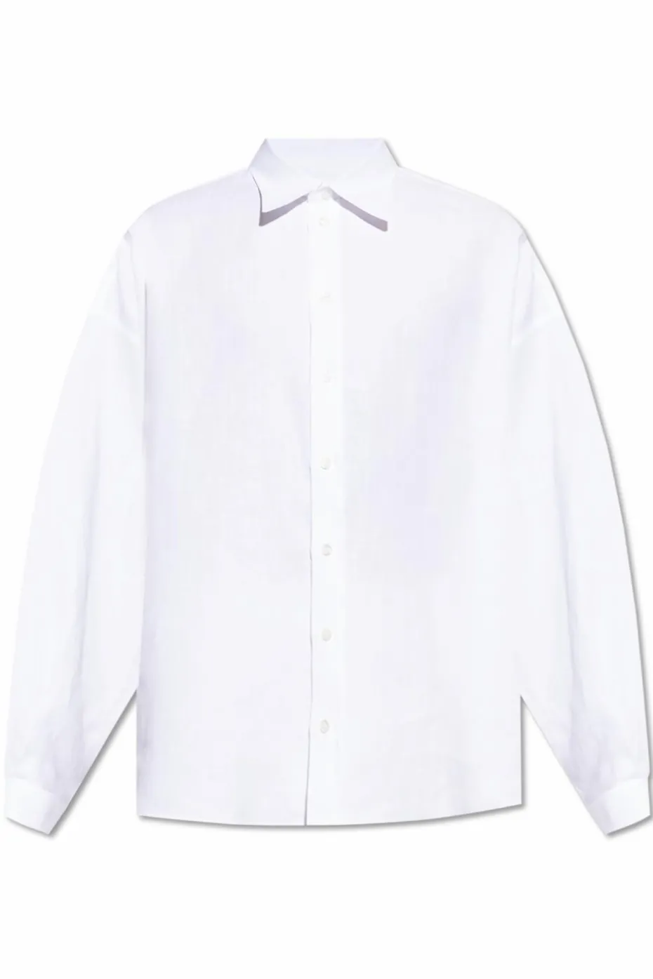 Dolce & Gabbana BIAŁY Lniana koszula