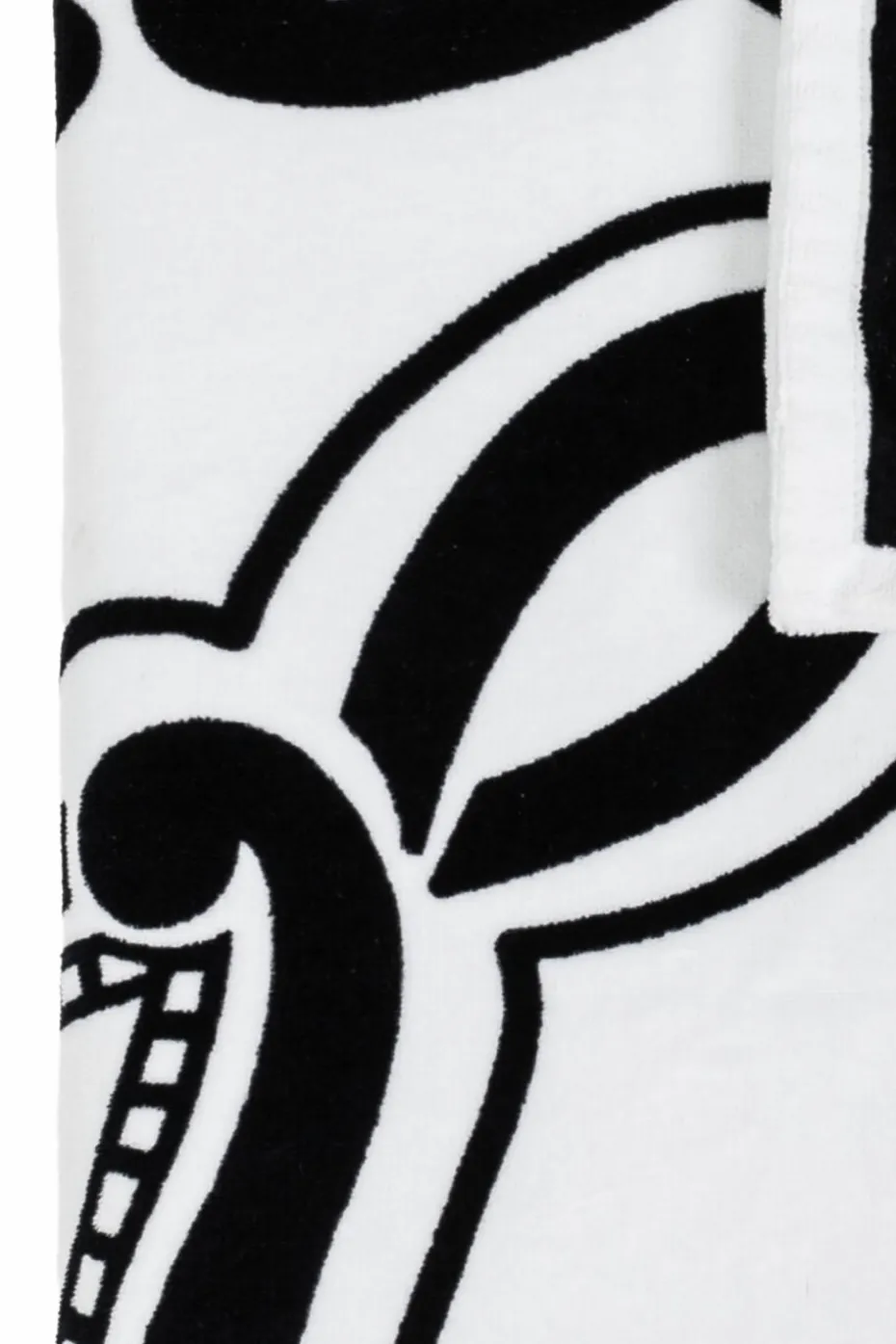 Dolce & Gabbana BIAŁY Ręcznik kąpielowy z logo