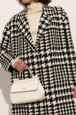 Dolce & Gabbana BIAŁY Torba do ręki `Sicily Medium`