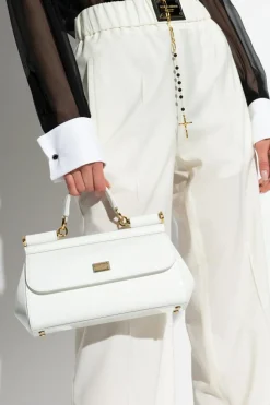 Dolce & Gabbana BIAŁY Torba na ramię `Sicily`