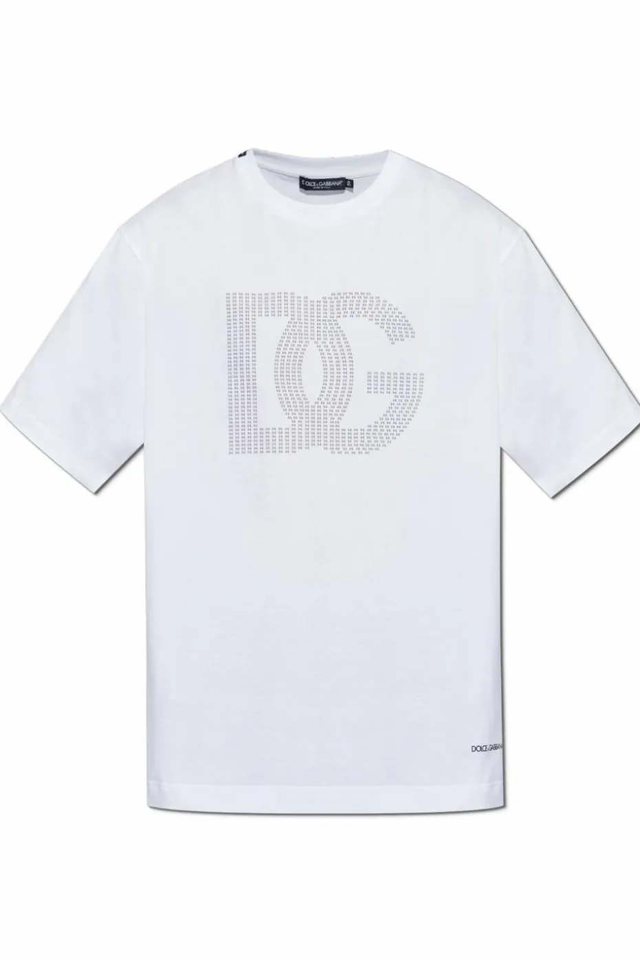 Dolce & Gabbana BIAŁY T-shirt z logo