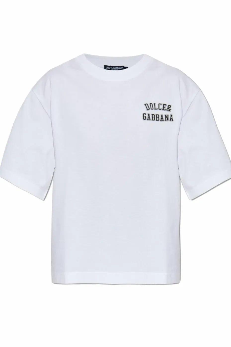 Dolce & Gabbana BIAŁY T-shirt z logo