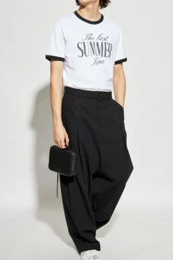 Dolce & Gabbana BIAŁY T-shirt z nadrukiem