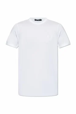 Dolce & Gabbana BIAŁY T-shirt z logo