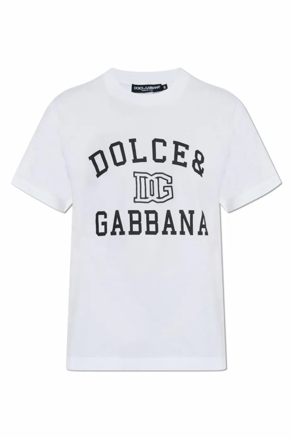 Dolce & Gabbana BIAŁY T-shirt z logo