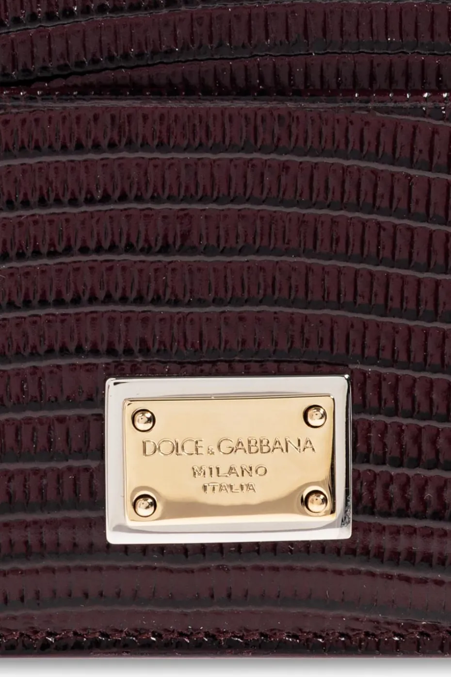 Dolce & Gabbana BORDO Etui na karty