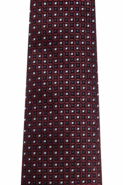 Dolce & Gabbana BORDO Jedwabny krawat
