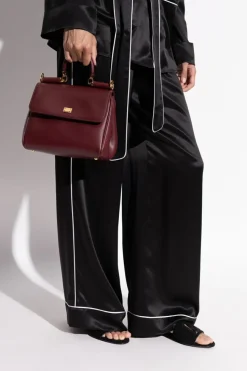 Dolce & Gabbana BORDO Torba do ręki `My Sicily`