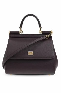 Dolce & Gabbana BORDO Torba do ręki `Sicily Medium`