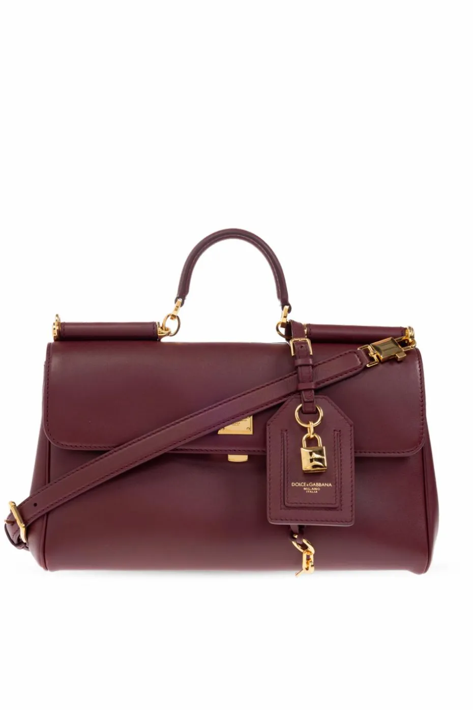 Dolce & Gabbana BORDO Torba do ręki `Sicily`