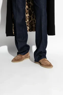 Dolce & Gabbana BRĄZOWY Buty typu `loafers`