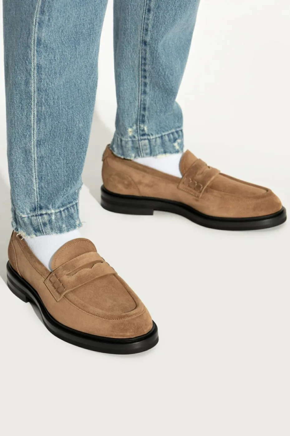 Dolce & Gabbana BRĄZOWY Buty typu `loafers`