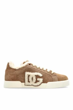 Dolce & Gabbana BRĄZOWY Buty sportowe `Portofino`