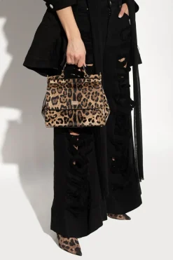 Dolce & Gabbana BRĄZOWY Dolce & Gabbana x Kim