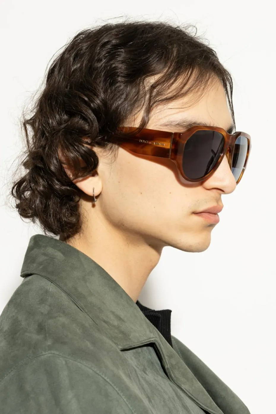 Dolce & Gabbana BRĄZOWY Okulary przeciwsłoneczne