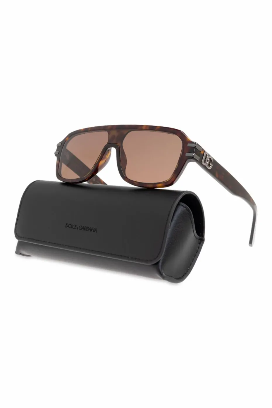 Dolce & Gabbana BRĄZOWY Okulary przeciwsłoneczne
