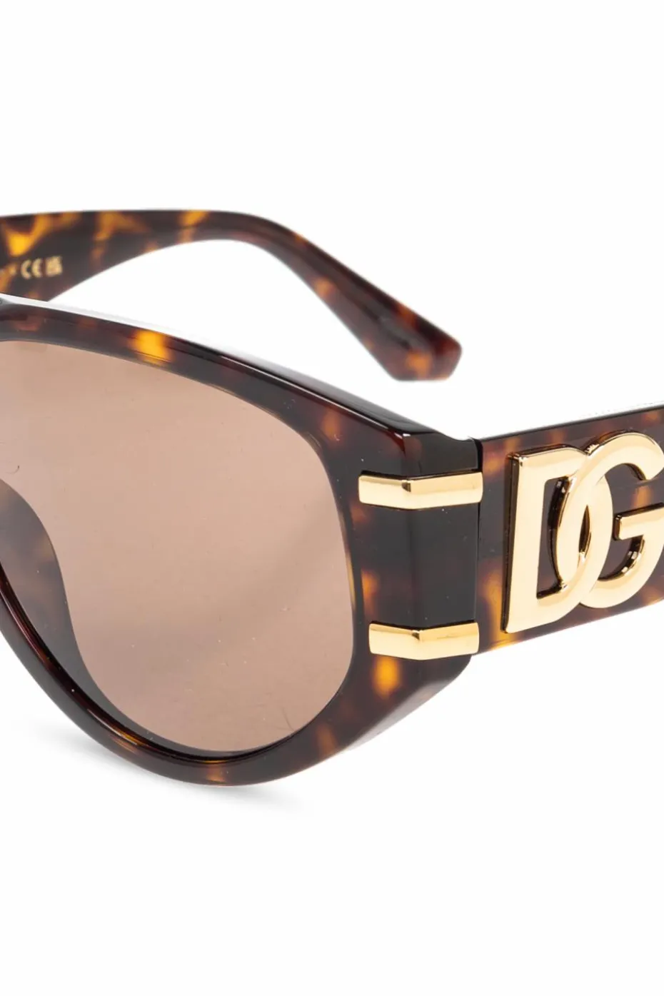 Dolce & Gabbana BRĄZOWY Okulary przeciwsłoneczne