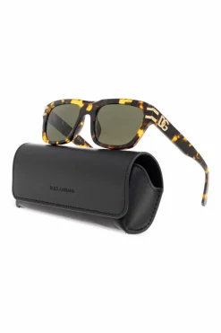 Dolce & Gabbana BRĄZOWY Okulary przeciwsłoneczne