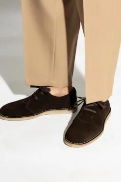 Dolce & Gabbana BRĄZOWY Zamszowe buty