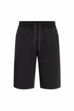 Dolce & Gabbana CZARNY Bawełniane szorty