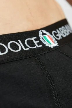 Dolce & Gabbana CZARNY Bawełniane slipy