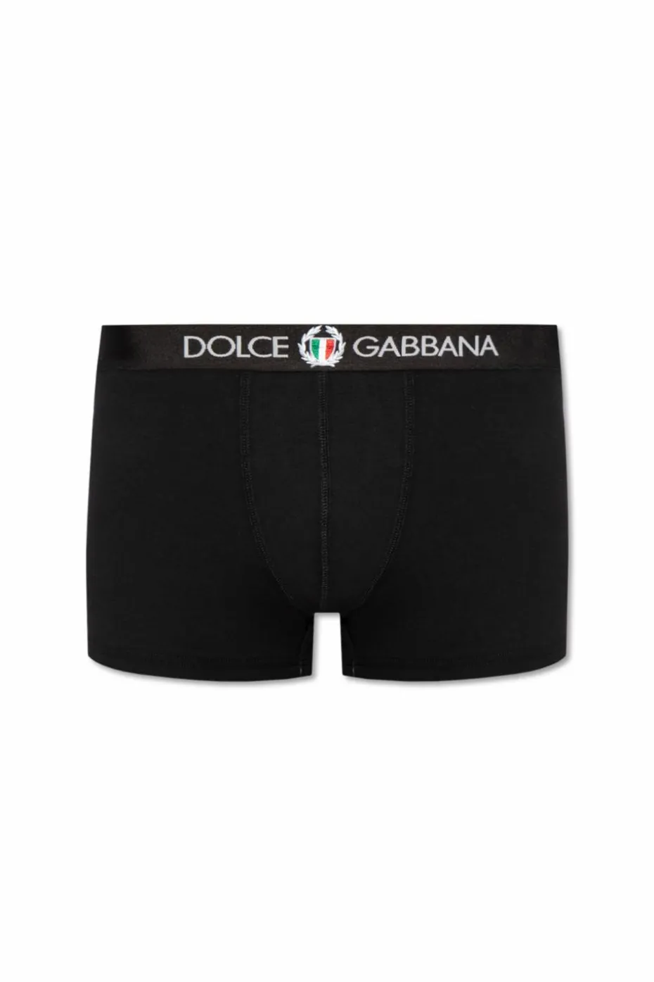 Dolce & Gabbana CZARNY Bawełniane bokserki