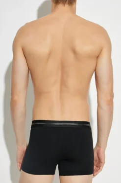 Dolce & Gabbana CZARNY Bawełniane bokserki z logo