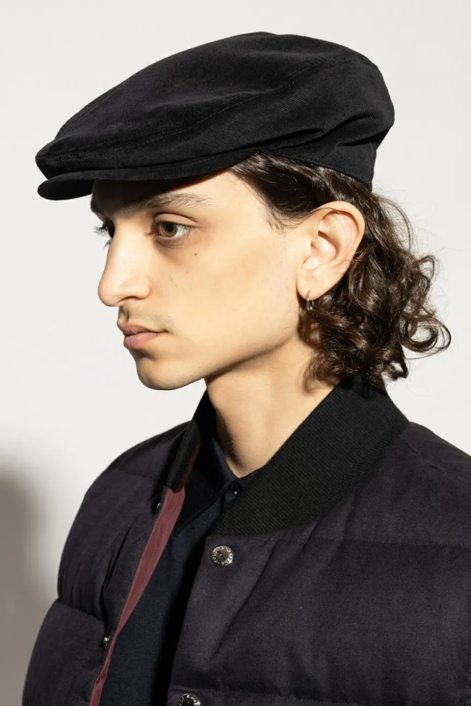 Dolce & Gabbana CZARNY Bawełniany kaszkiet