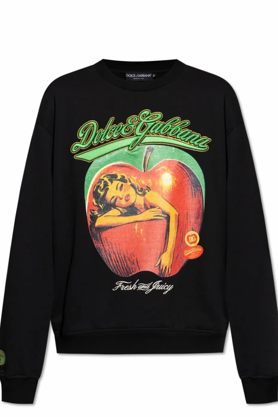 Dolce & Gabbana CZARNY Bluza z logo