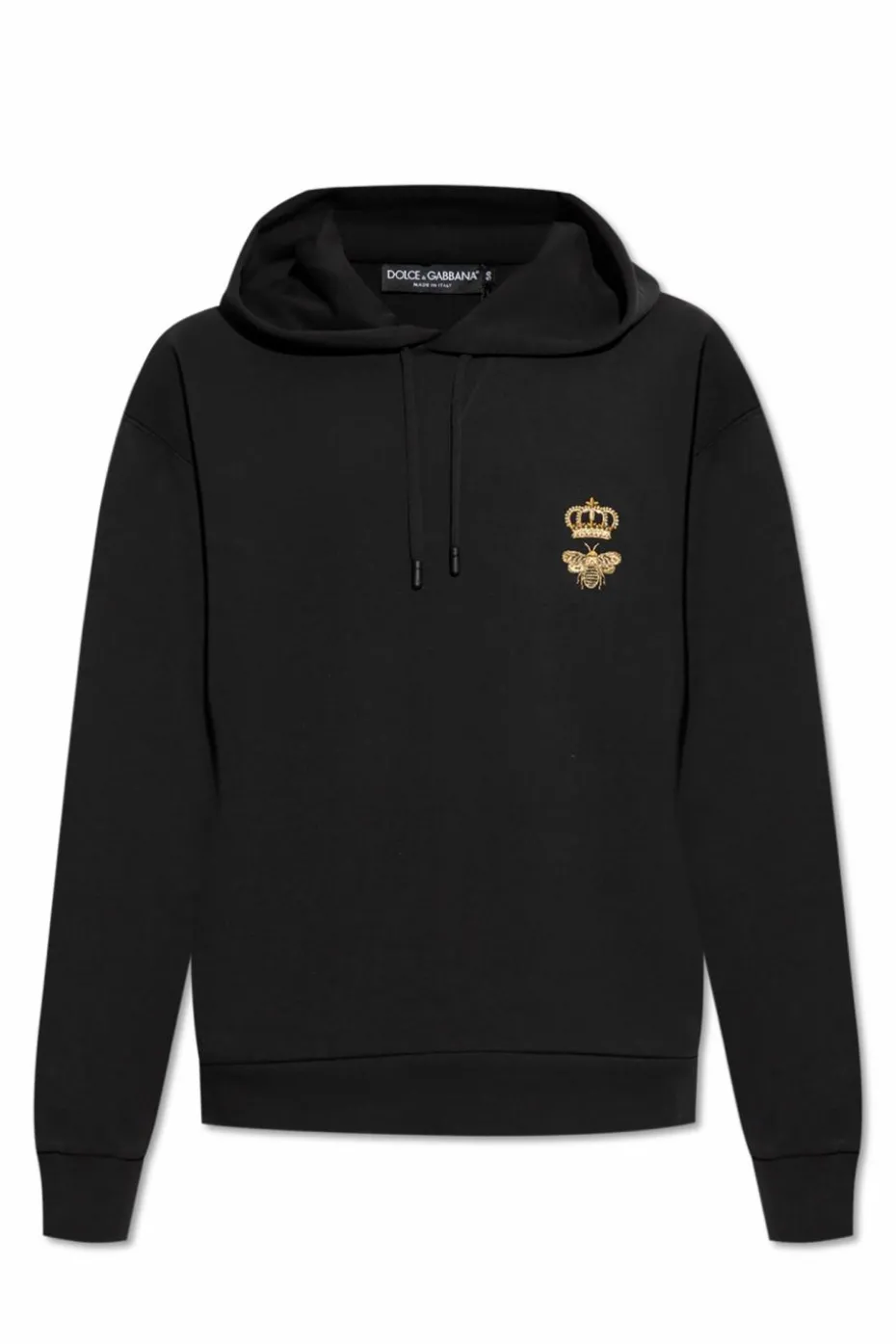 Dolce & Gabbana CZARNY Bluza z kapturem