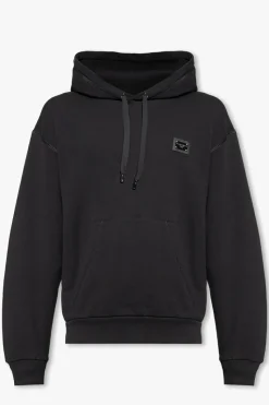 Dolce & Gabbana CZARNY Bluza z kapturem