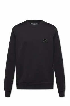 Dolce & Gabbana CZARNY Bluza z logo