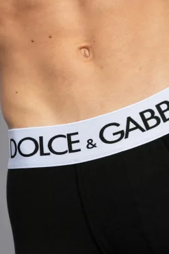 Dolce & Gabbana CZARNY Bokserki z logo