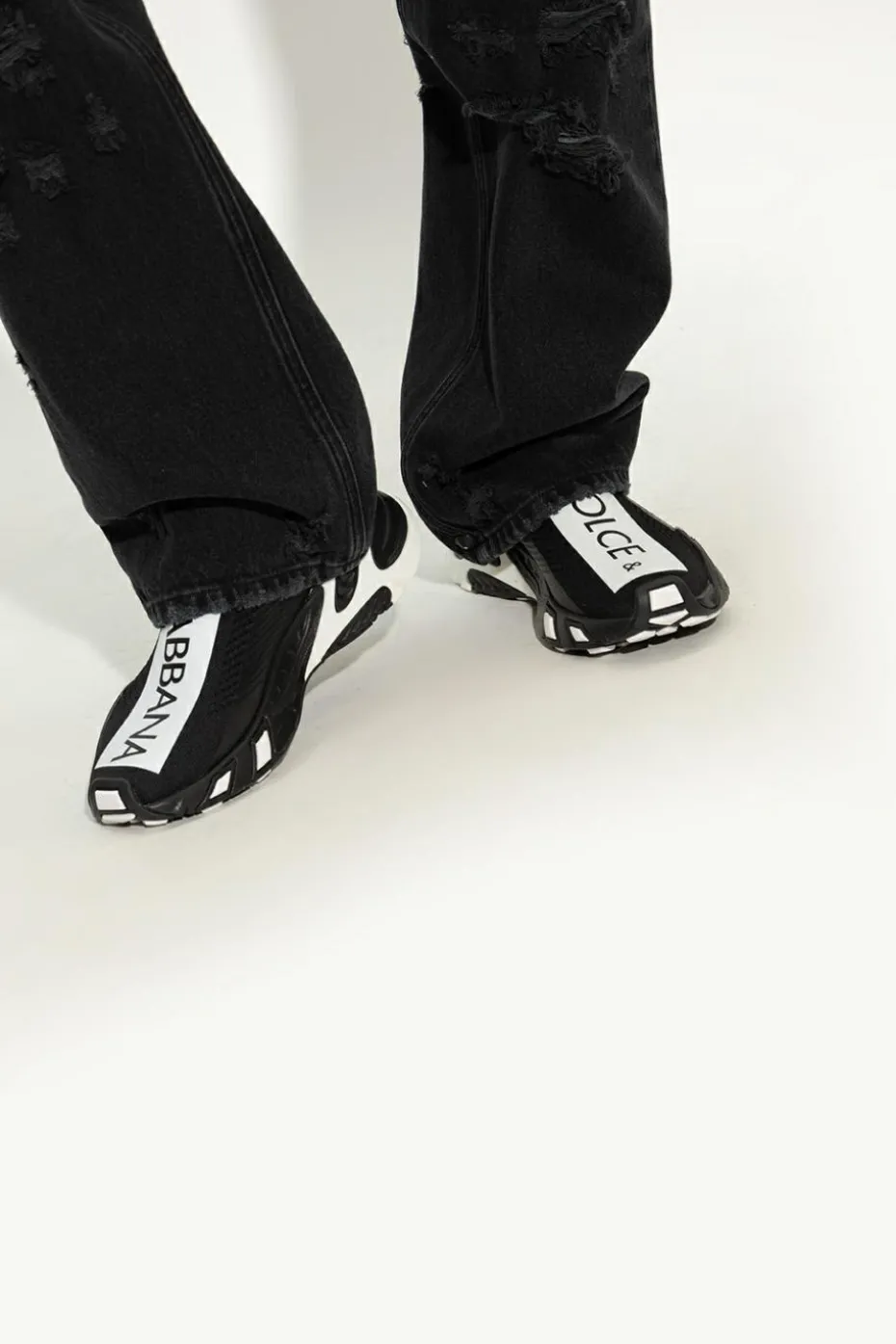 Dolce & Gabbana CZARNY Buty sportowe z logo