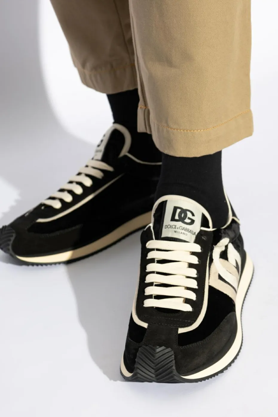 Dolce & Gabbana CZARNY Buty sportowe `DG Cushion`