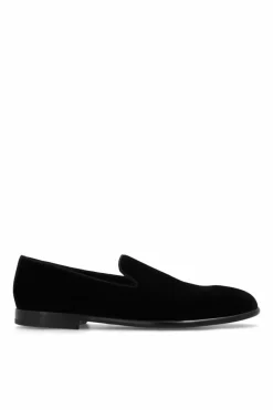 Dolce & Gabbana CZARNY Buty ‘Milano’ typu ‘loafers’