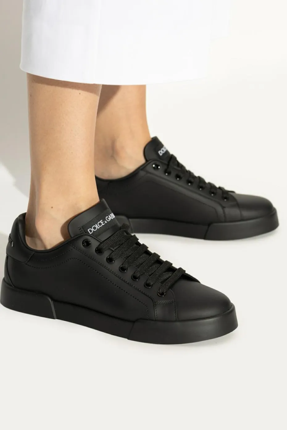 Dolce & Gabbana CZARNY Buty sportowe z logo