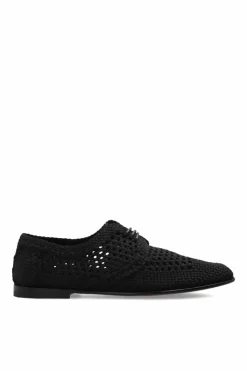 Dolce & Gabbana CZARNY Buty z dekoracyjnym splocie