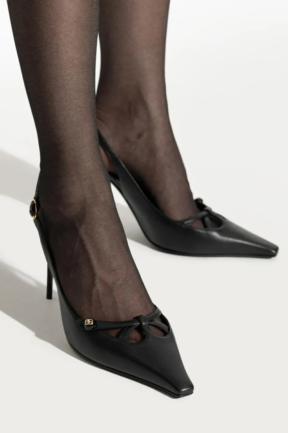 Dolce & Gabbana CZARNY Buty na obcasie