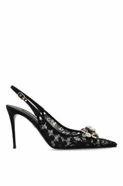 Dolce & Gabbana CZARNY Buty na obcasie `Lollo`