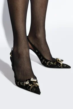 Dolce & Gabbana CZARNY Buty na obcasie `Lollo`